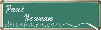 Paul Neuman Visitenkarte